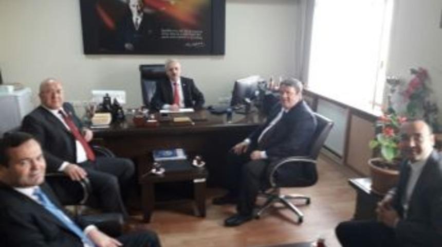 Kırkağa&ccedil;&rsquo;taki &Ccedil;alışmaları Kaymakam Yılmaz&rsquo;a Anlattılar