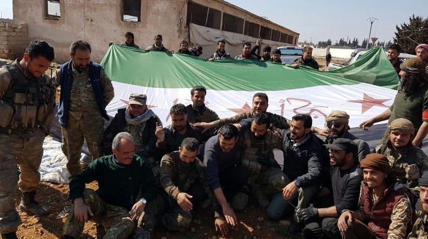 Kontrol&uuml;n Tamamen Ele Ge&ccedil;irildiği El Bab&rsquo;dan İlk G&ouml;r&uuml;nt&uuml;ler