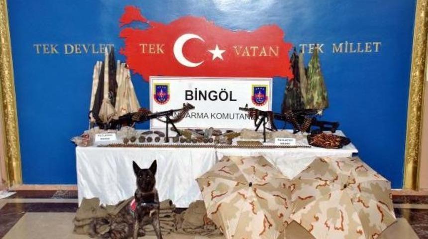 Bing&ouml;l'de Pkk Cephaneliği Bulundu