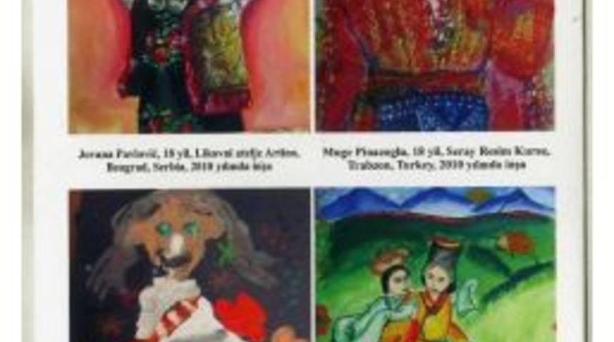 Uluslararası &Ccedil;ocuk Resim Yarışması Sergisi Samsun&rsquo;da