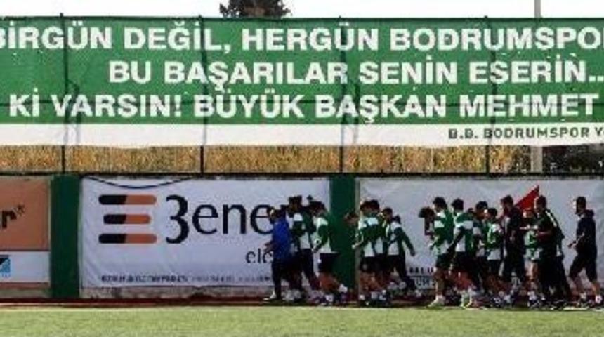 Bodrum Belediyesi Bodrumspor'da D&uuml;zcespor Hazırlıkları S&uuml;r&uuml;yor