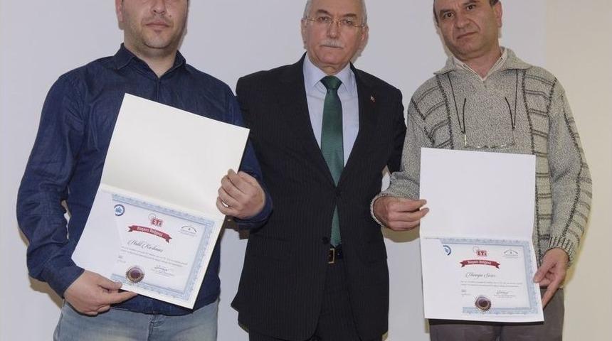 Esog&uuml;&rsquo;de İşbaşı Eğitimi Sertifika T&ouml;reni