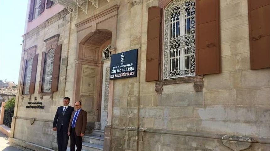 122 Yıllık S&ouml;ke Halk K&uuml;t&uuml;phanesi Yoğun G&uuml;nler Yaşamayı S&uuml;rd&uuml;r&uuml;yor