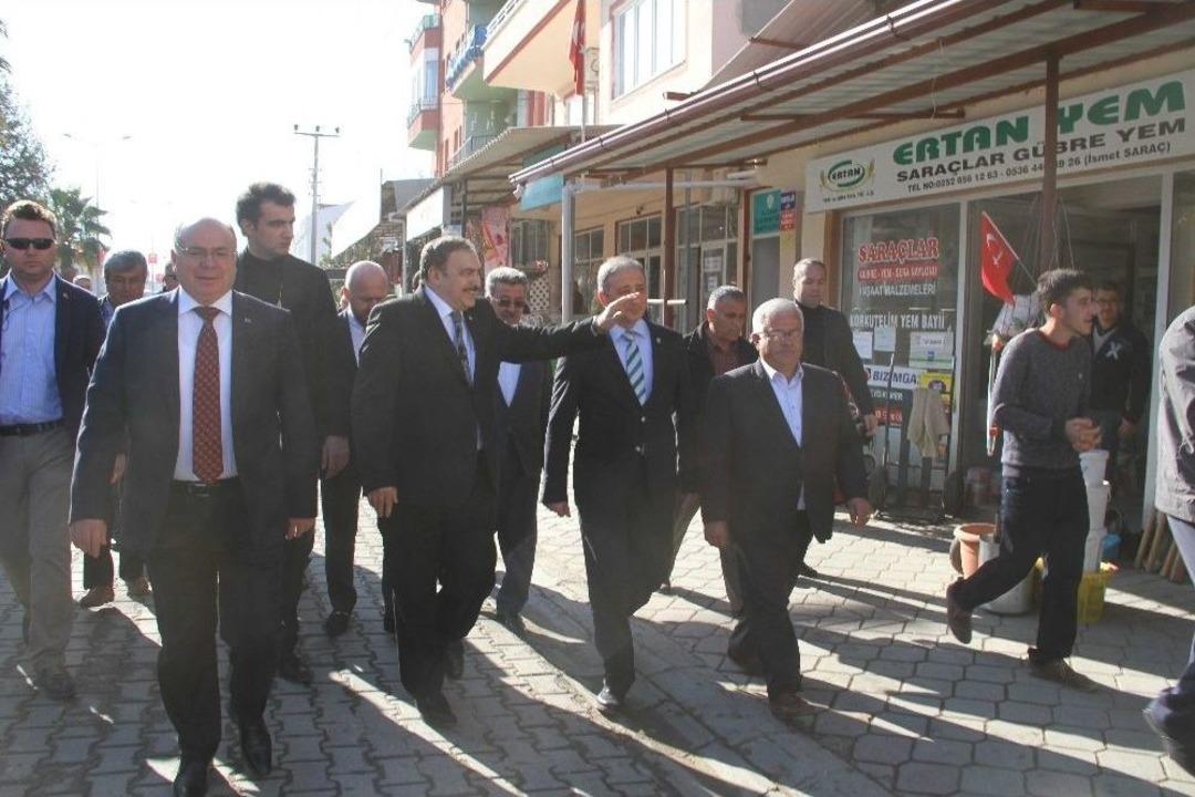 Bakan Eroğlu, Seydikemer Ve Fethiye&rsquo;de Toplu A&ccedil;ılış Yaptı