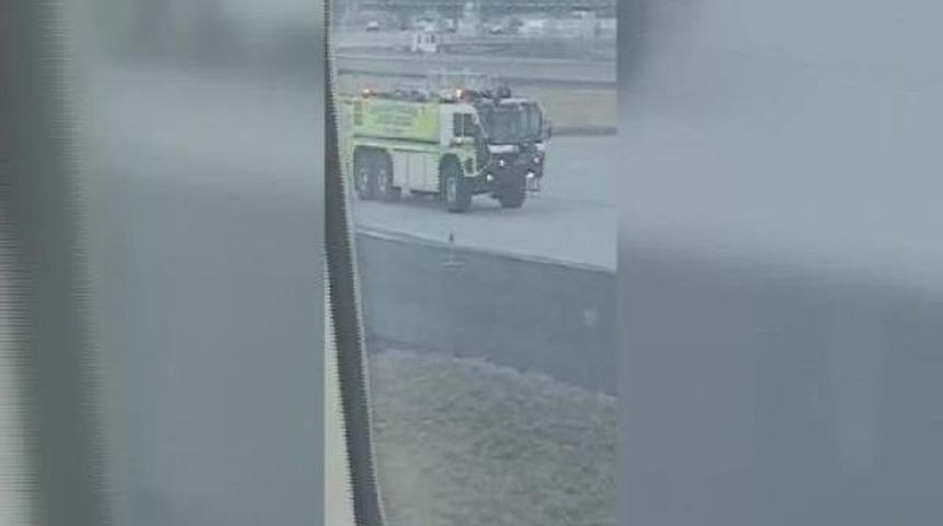 Thy U&ccedil;ağı Teknik Arıza Nedeniyle Washington'a Indi