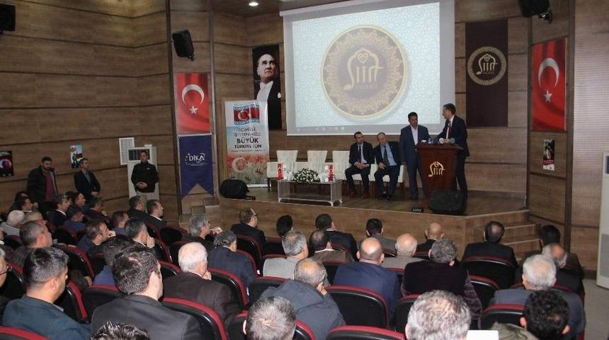 Siirt&rsquo;te &lsquo;cazibe Merkezleri&rsquo; Toplantısı D&uuml;zenlendi