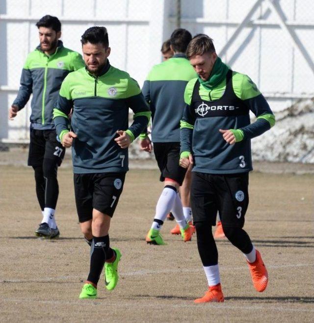 Atiker Konyaspor, Trabzonspor Hazırlıklarını Sürdürüyor