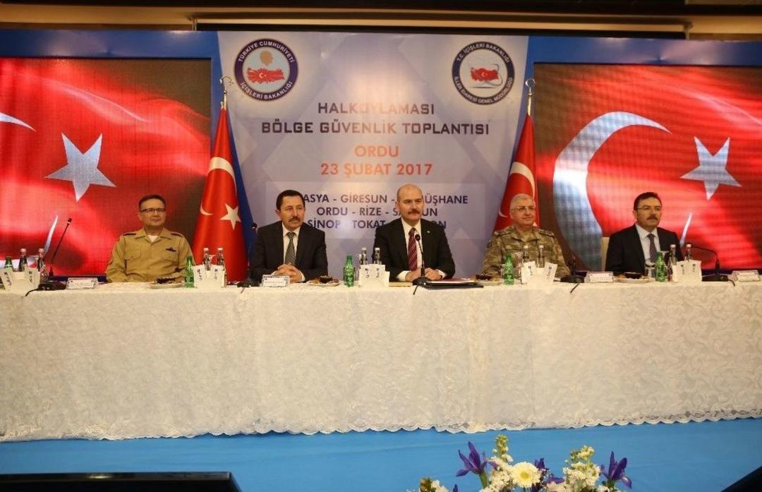 İ&ccedil;işleri Bakanı S&uuml;leyman Soylu Ordu&rsquo;da