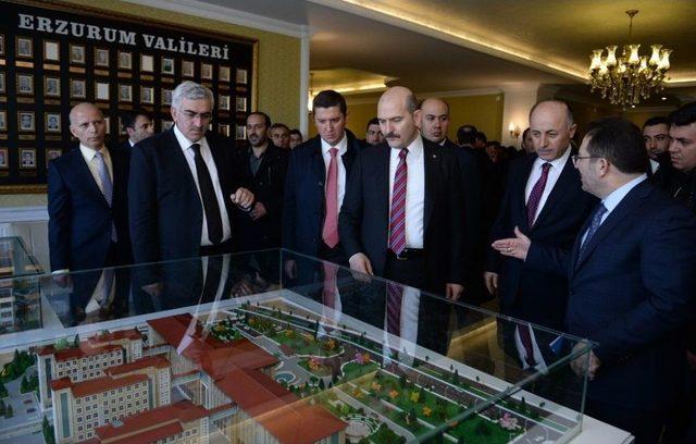 Bakan Soylu’dan Vali Azizoğlu’na Ziyaret