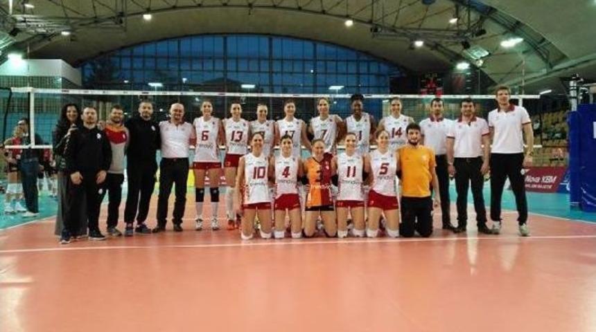 Galatasaray Kadınlar Cev Kupası'nda &Ccedil;eyrek Finalde