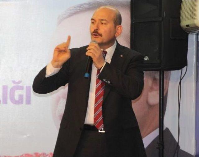 Bakan Soylu, Erzurum'da Kılıçdaroğlu'na: Adamlarını Derle Topla, Terör Örgütünün Propagandasını Yapmasınlar (2)