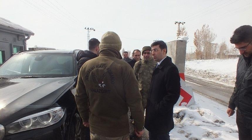 Kaymakam Kırlı&rsquo;dan G&uuml;venlik G&uuml;&ccedil;lerine Ziyaret