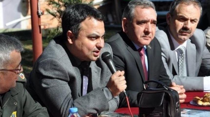 Demirci Beldesinde Halk Toplantısı