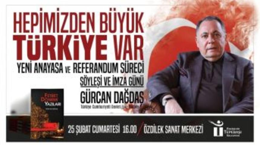Eski Bakan G&uuml;rcan Dağdaş S&ouml;yleşi İ&ccedil;in Geliyor