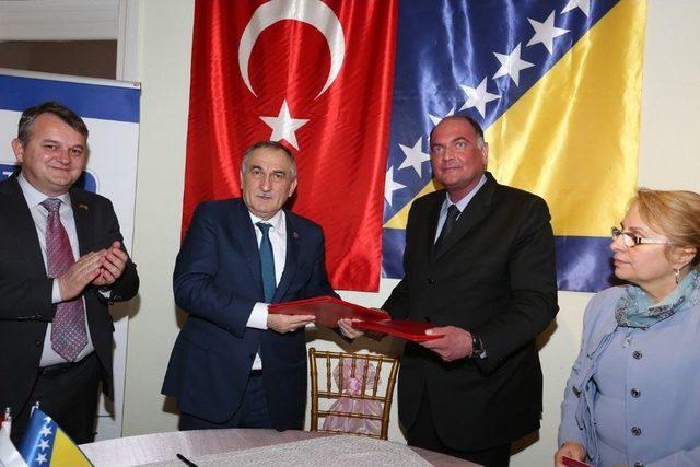 Bolu&rsquo;nun Yedinci Kardeş Şehri Zivinice Oldu 1