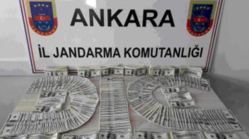 Ankara&rsquo;da Sahte 137 Bin Dolar Ele Ge&ccedil;irildi