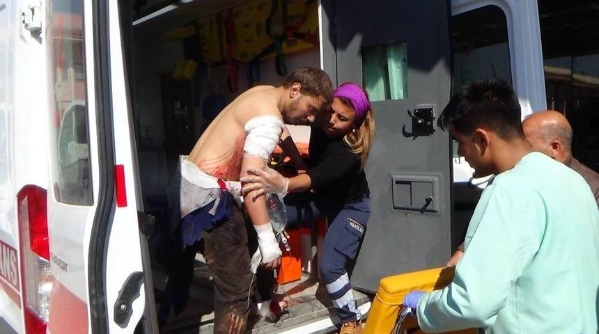 El Bab&rsquo;da İntihar Saldırısında Yaralanan Suriyeliler Kilis&rsquo;e Getiriliyor