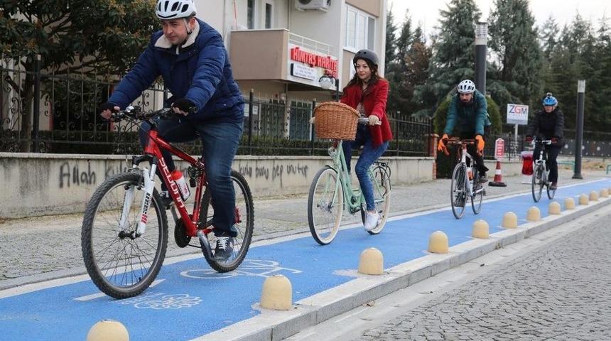 Nil&uuml;fer Belediyesi Bisikletlerini Bekliyor