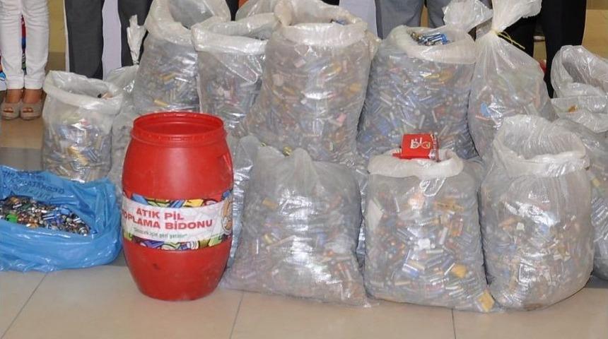 B&uuml;y&uuml;kşehir, 2016&rsquo;da Bin 300 Tona Yakın Tıbbi Atık, Bitkisel Atık Yağ Ve Atık Pil Topladı