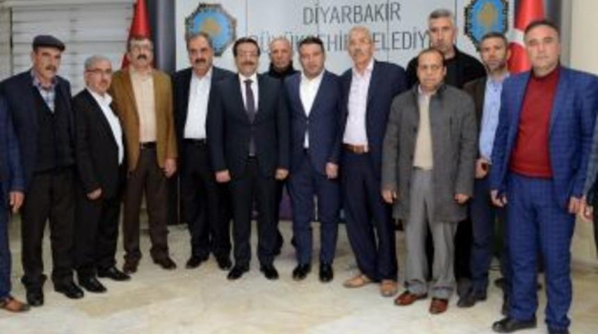 Muhtarlardan Başkan Atilla&rsquo;ya Ziyaret