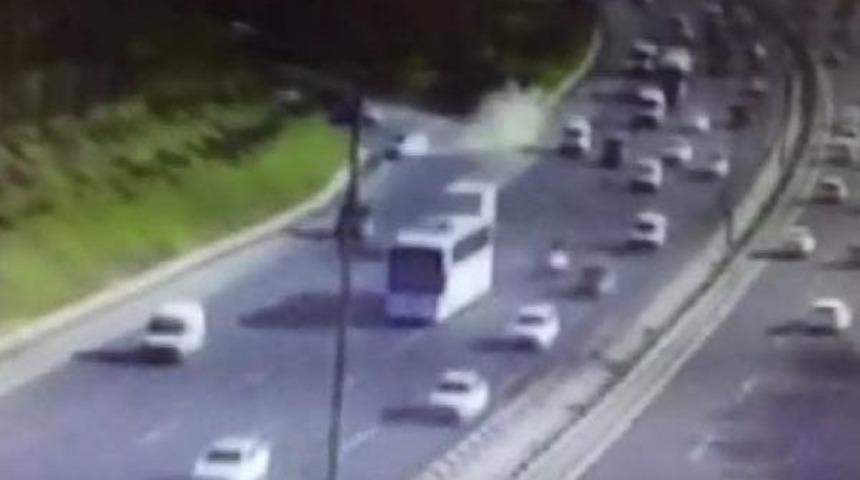 Tem'de Kaza Yaptı, Duramadı Devrildi