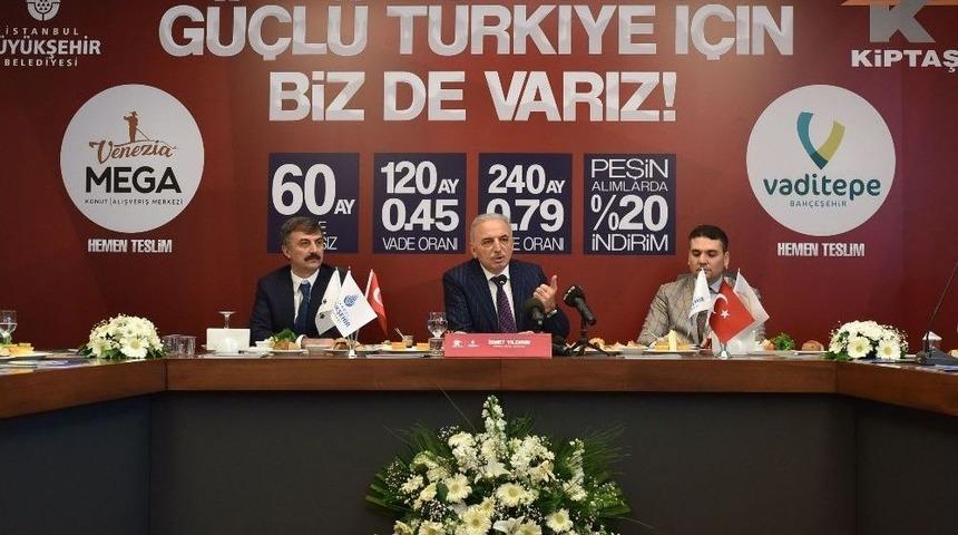 Kiptaş 240 Ay Vadeli Konut Seferberliğine İki Projesiyle Katıldı