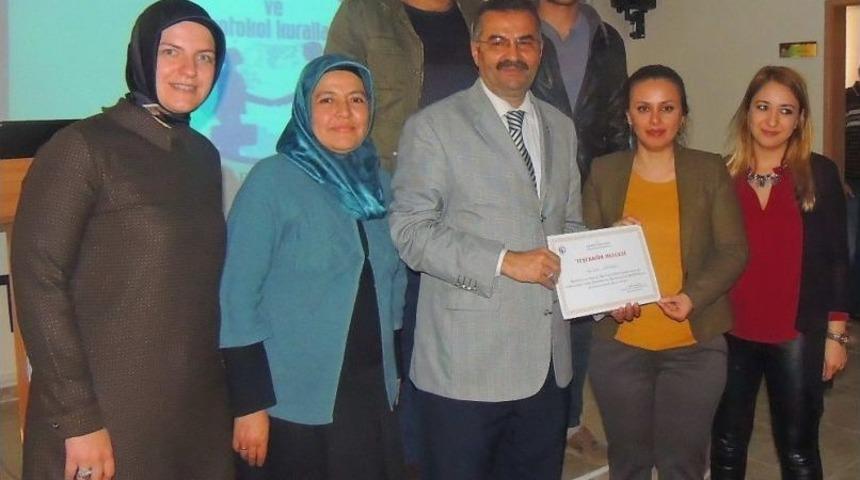 &Uuml;niversite &Ouml;ğrencilerine "g&ouml;rg&uuml; Ve Protokol Kuralları" Konferansı