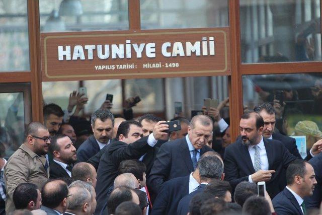 Cumhurbaşkanı Erdoğan Cuma Namazını Manisa’da Kıldı