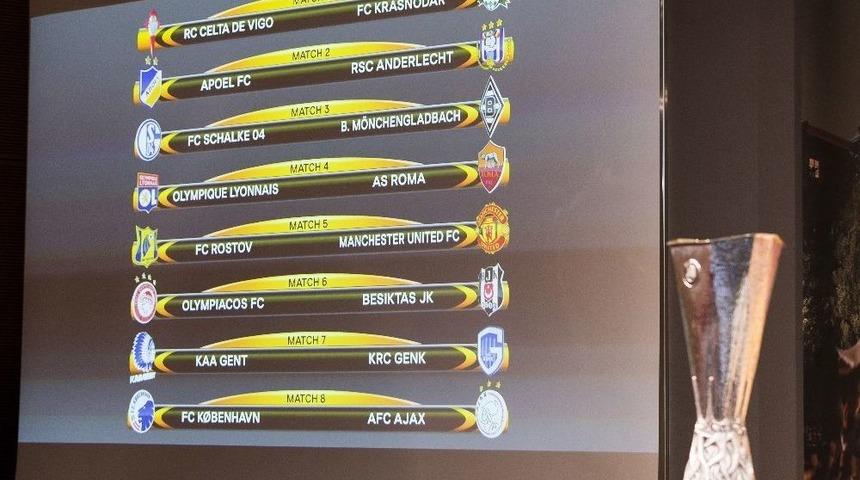 Beşiktaş İle Olympiakos İle Eşleşti