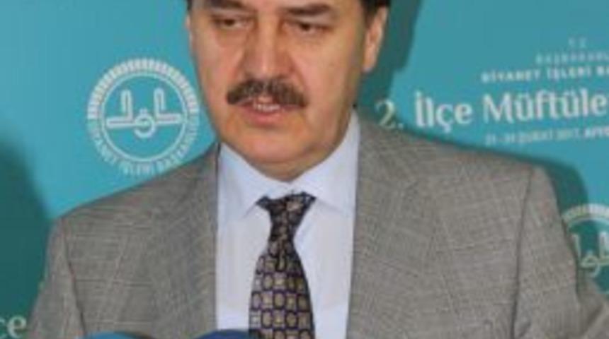 Diyanet İşleri Başkan Yardımcısı Prof. Dr. Mehmet Emin &Ouml;zafşar: