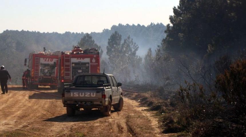Sarıyer&rsquo;de Orman Yangını