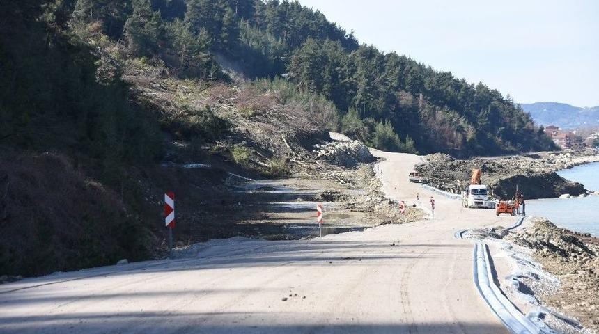 Sinop-ayancık Yolu Ulaşıma A&ccedil;ıldı