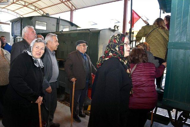 Şehit Aileleri Gıdı Gıdı Treni İle Nostalji Yaşadı