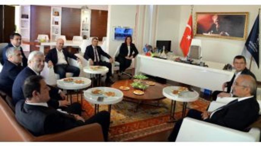 Chp Milletvekillerinden Başkan &Ccedil;er&ccedil;ioğluna Ziyaret