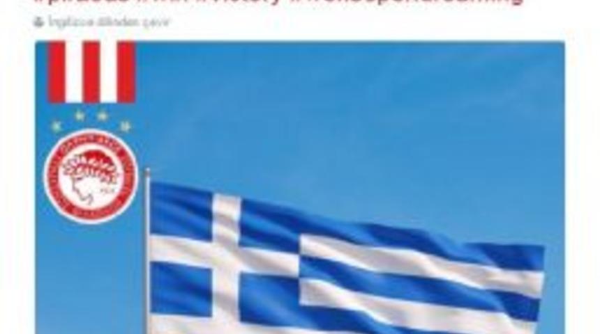 Olympiakos'un Olay Paylaşımına Tepki