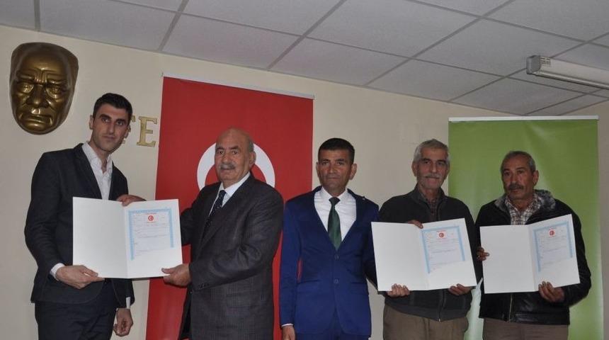 Tarsus&rsquo;ta 97 Kişiye Tapuları Verildi