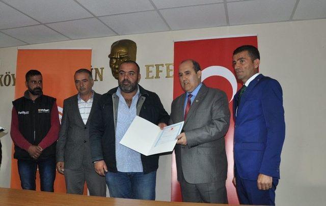 Tarsus’ta 97 Kişiye Tapuları Verildi 2