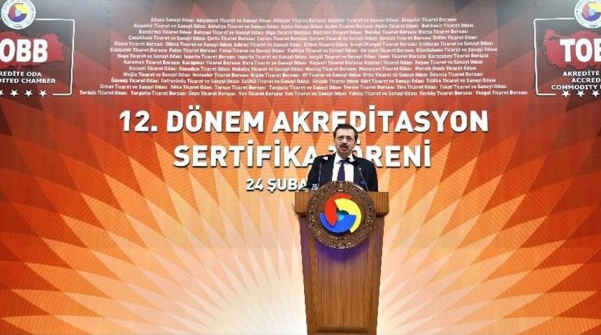 Hisarcıklıoğlu: &ldquo;inşallah 2017&rsquo;de Reel Sekt&ouml;r İ&ccedil;in Belirsizlik Yerine Umut H&acirc;kim Olacak&rdquo;