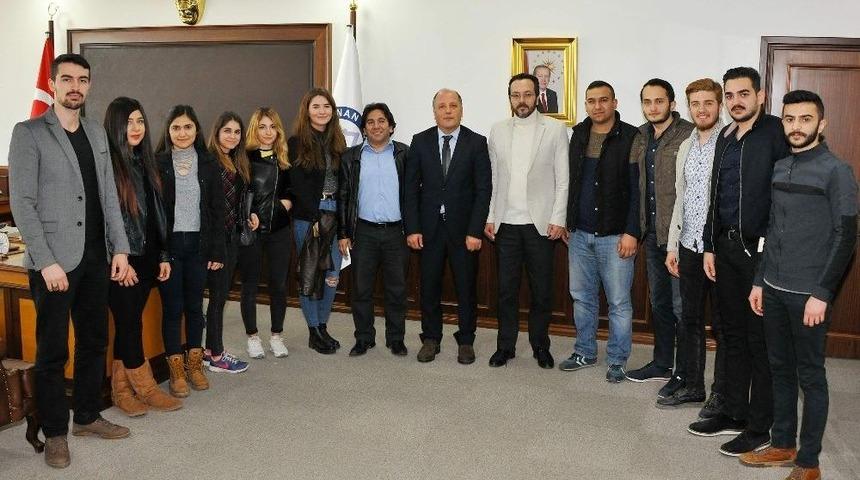 Gen&ccedil; Turizmcilerden Rekt&ouml;r Bircan&rsquo;a Ziyaret