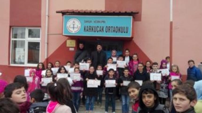 Karkucak Ortaokulunda Birincilik Sevinci
