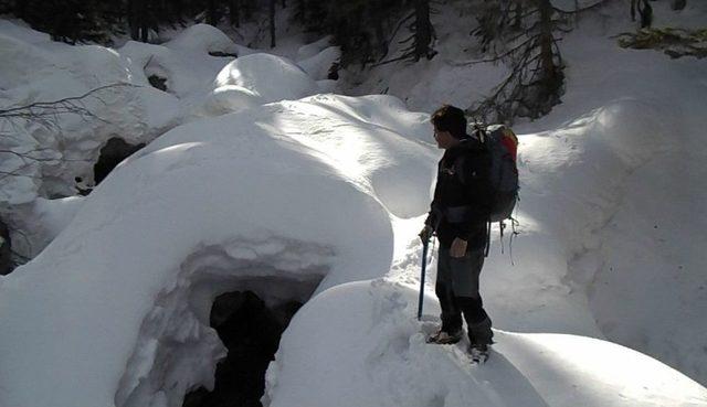 (özel Haber) Uludağ’ın Dereleri Eskimo Evlerine Döndü