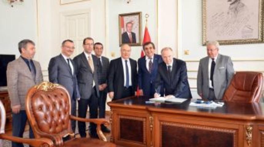 Okul Yapımına İlişkin Protokol İmzalandı