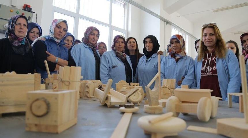 B&uuml;y&uuml;kşehir&rsquo;den, Ahşap Şekillendirme Kursu