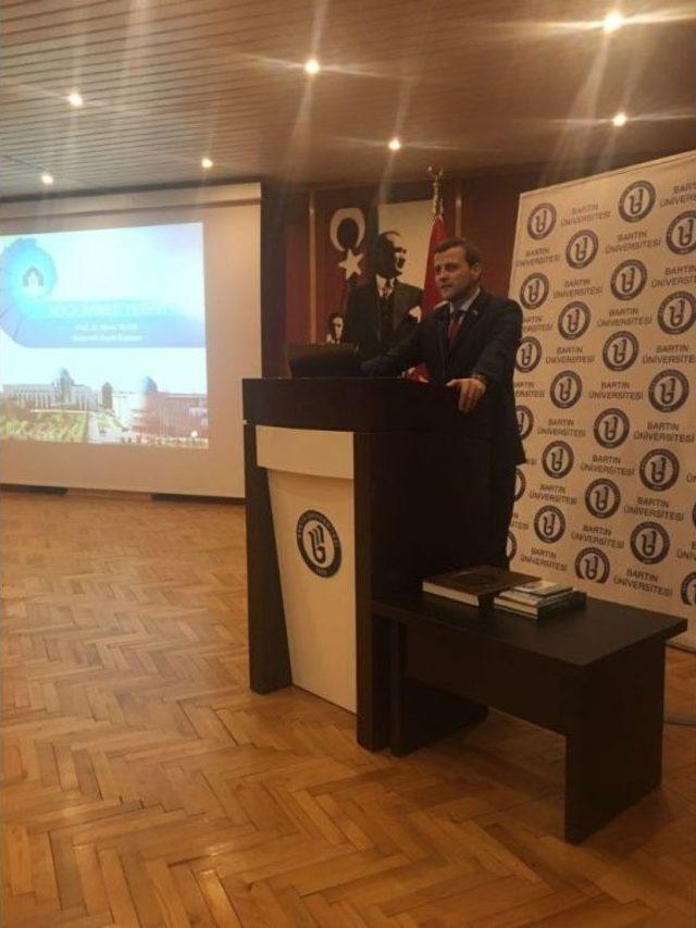 Bartın Üniversitesinde ’hoca Ahmet Yesevi’yi Anlamak’ Konferansı