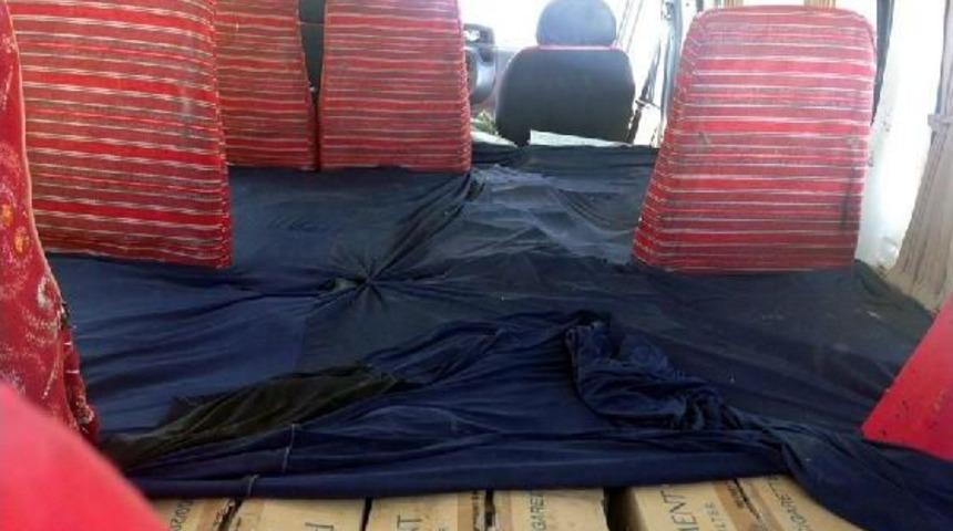 Van'da 156 Bin 960 Paket Ka&ccedil;ak Sigara Ele Ge&ccedil;irildi