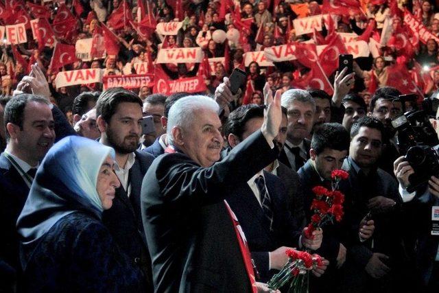 Başbakan Yıldırım, Ankara Arena&rsquo;da 1