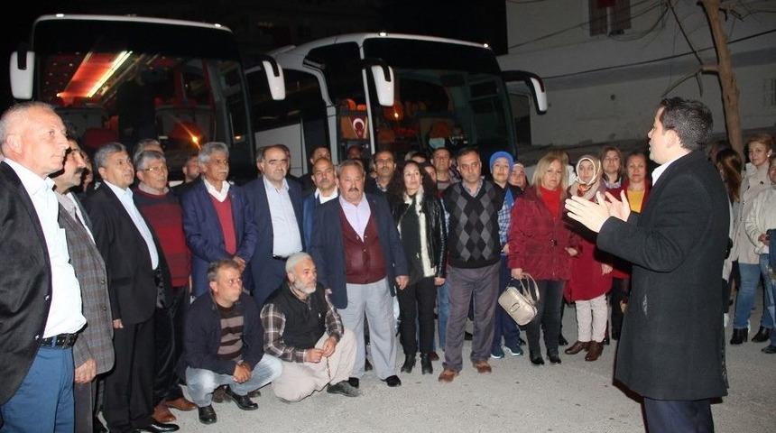 Ak Parti Mezitli Ankara&rsquo;ya &Ccedil;ıkartma Yaptı