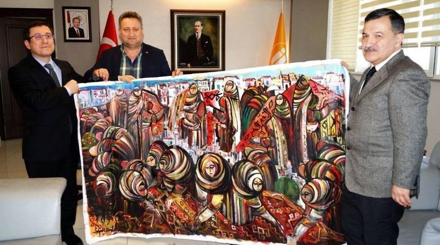 Azeri Vekilden Rekt&ouml;r Kızılay&rsquo;a Ziyaret