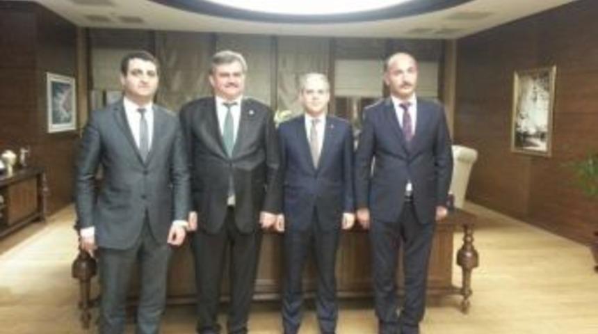 &Ccedil;aturoğlu, &Ccedil;ağatay Kılı&ccedil; İle Spor Yatırımlarını G&ouml;r&uuml;şt&uuml;