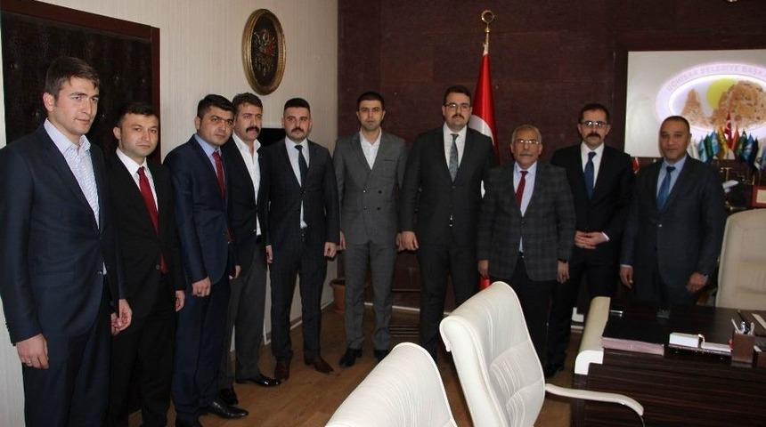 &Uuml;lk&uuml; Ocaklarından U&ccedil;hisar Belediye Başkanı Karaaslan&rsquo;a Ziyaret
